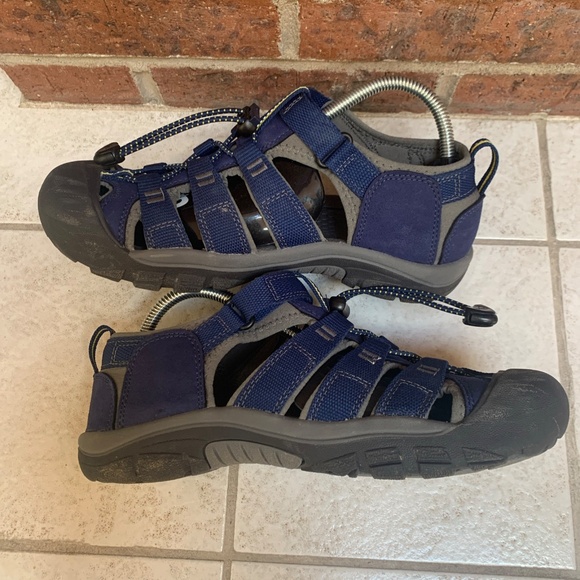 KEEN Newport Youth Waterproof Sandals Unisex Girls Boys 9212-Navy Blue US Size 5 - Picture 15 of 15